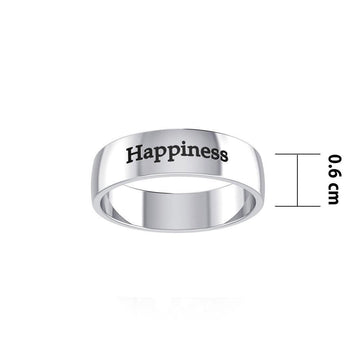 Happiness Sterling Silver Ring TRI983 - Jewelry